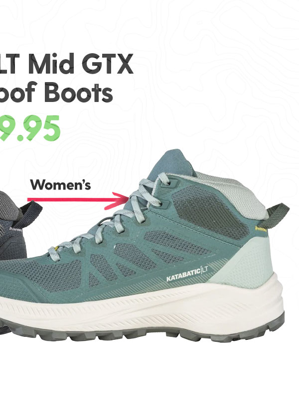 Shop Women's Katabatic LT Mid GTX Waterproof Boots - $249.95