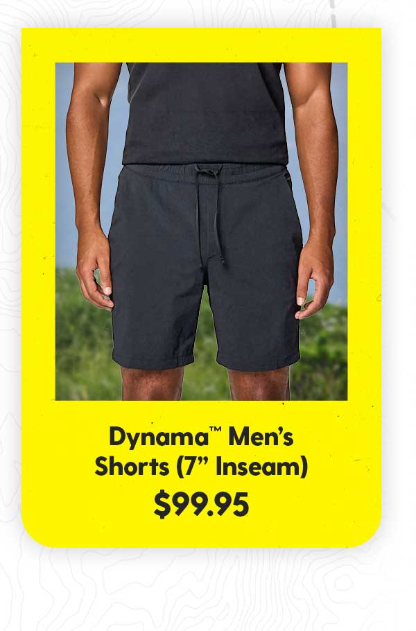 Shop Dynama™ Men's Shorts (7" Inseam)