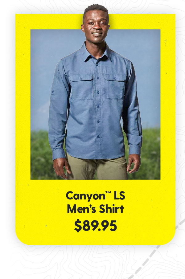 Shop Canyon™ Men's Long Sleeve Shirt