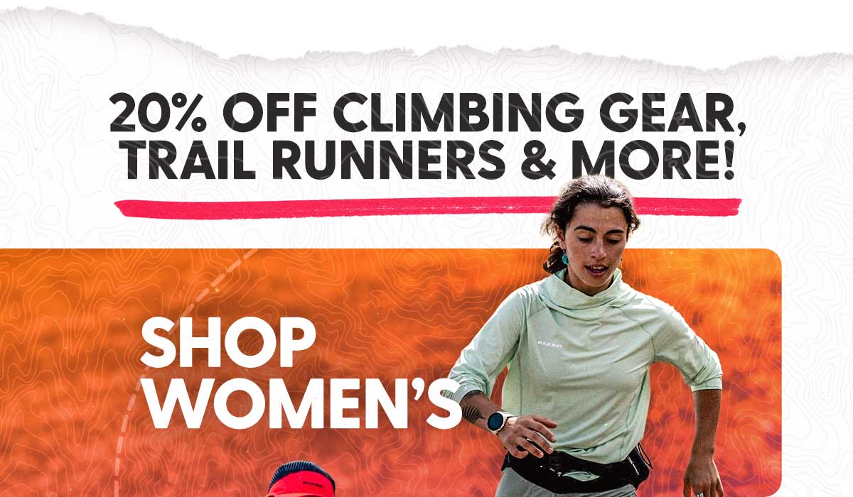 Save 20% off women's Mammut