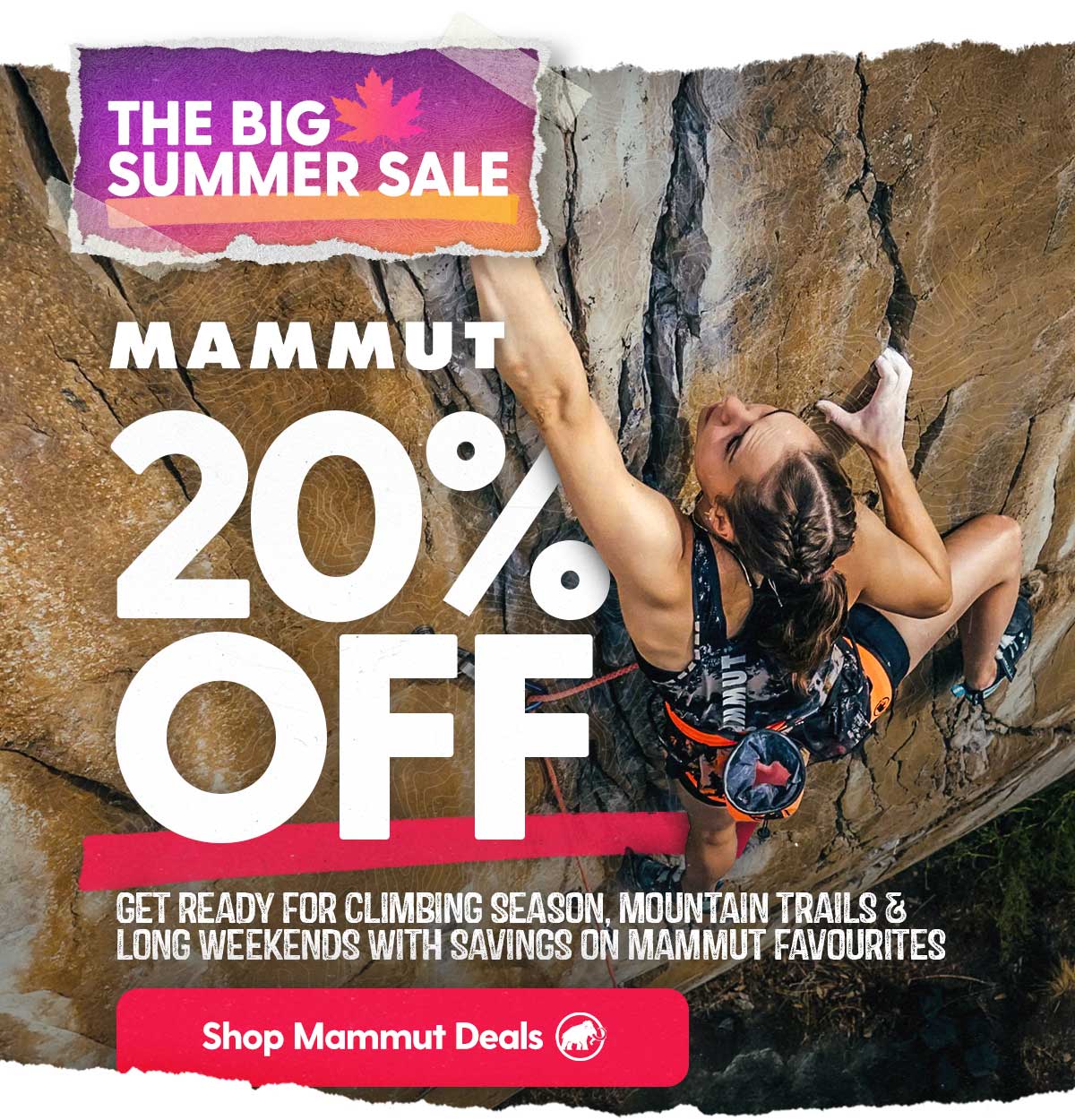 Save 20% off Mammut