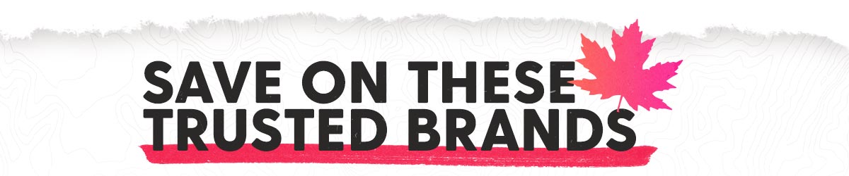 Save on these trusted brands 🍁