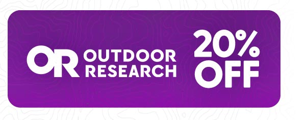 Save 20% Off Outdoor Research