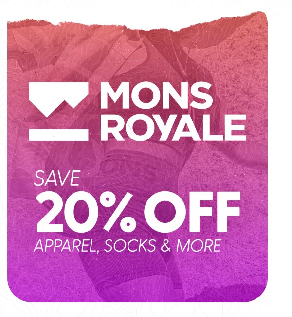 Save 20% Off Mons Royale