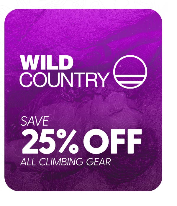 Save 25% Off Wild Country