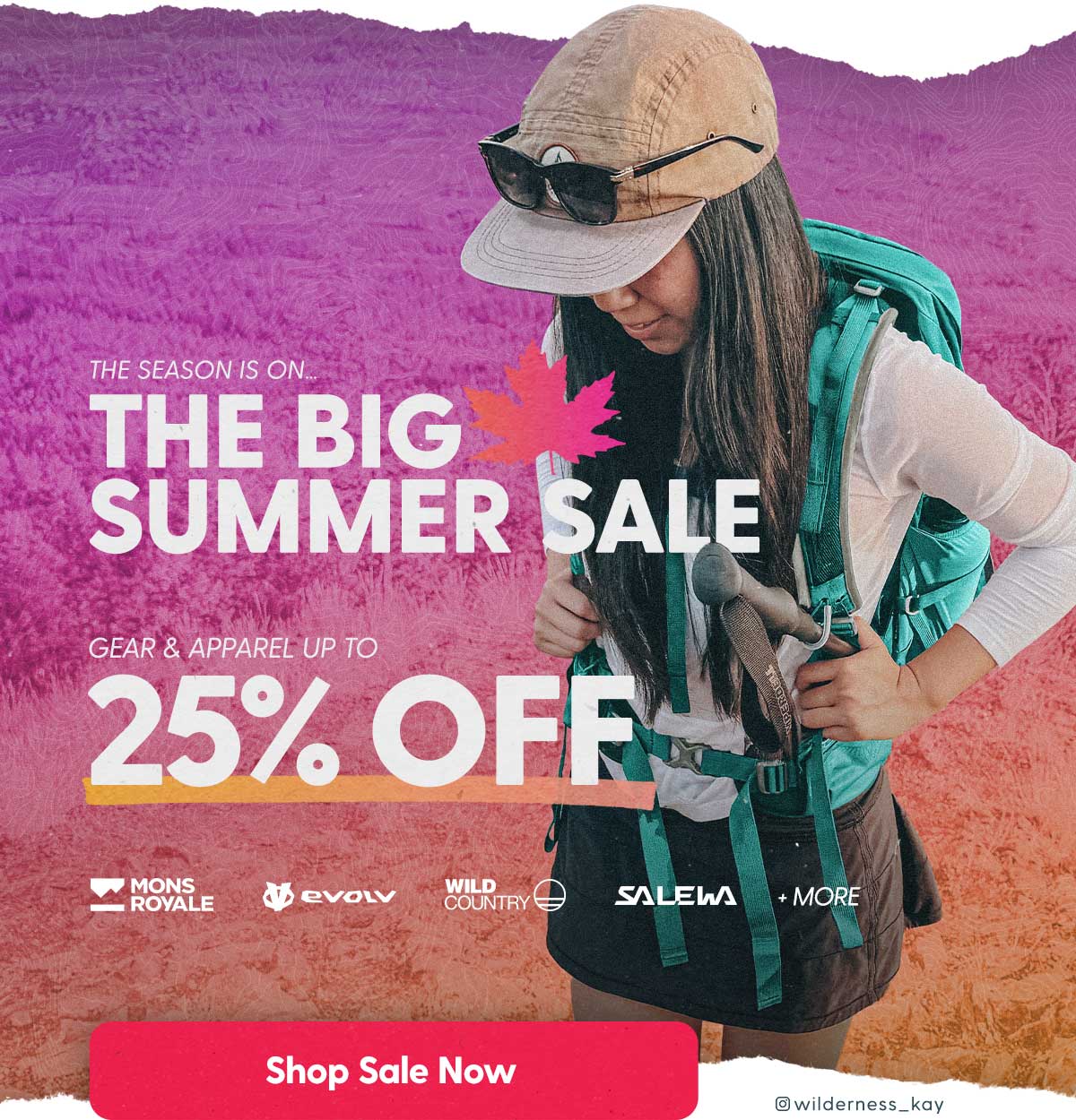 The Big Summer Sale: Save up to 25% off select brands