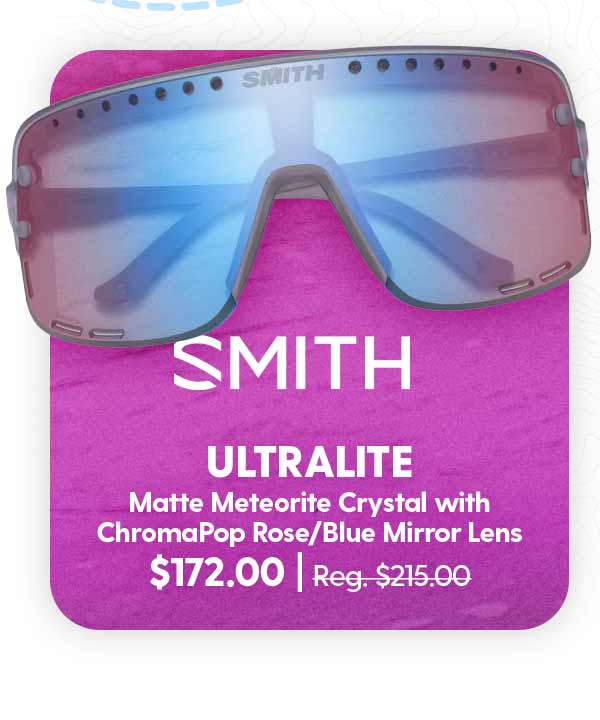 Save 20% off Smith Optics Ultralite