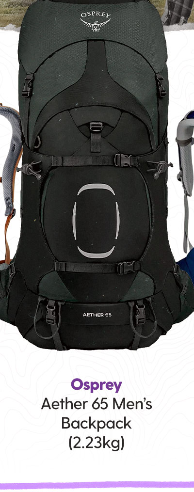 Osprey Aether 65 Men’s Backpack - 2.23kg