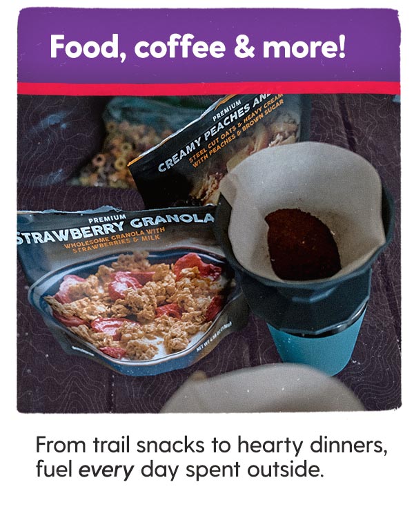 Shop Food & Camp Meals
