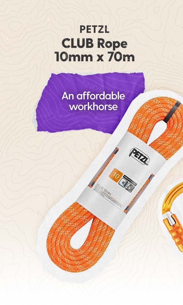 Petzl Club Rope, 10mm x 70mm: An Affordable Workhorse