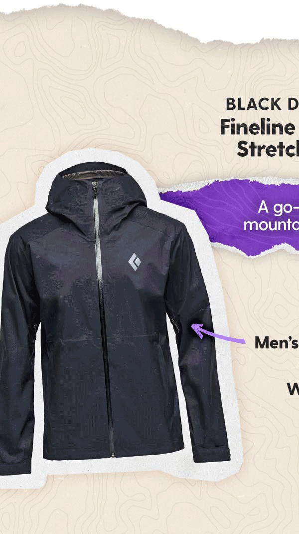 Black Diamond Fineline Stretch Shell (Men's): A Go-To for Mountain Days