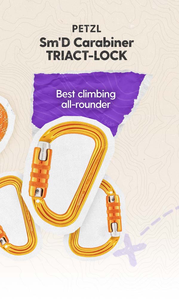 Petzl Sm'D Carabiner with Triact-Lock: Best All-Rounder