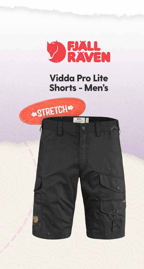 Fjallraven Vidda Pro Lite Shorts (Stretch) - Men's