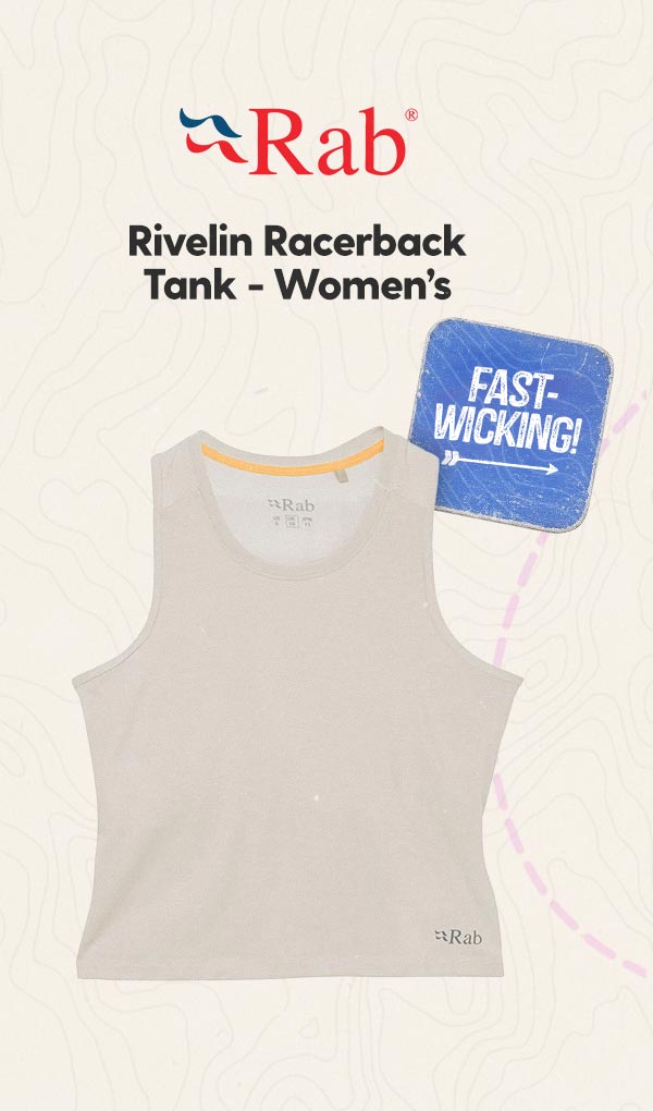 Rab Rivelin Racerback Tank (Fast-Wicking) - Women's