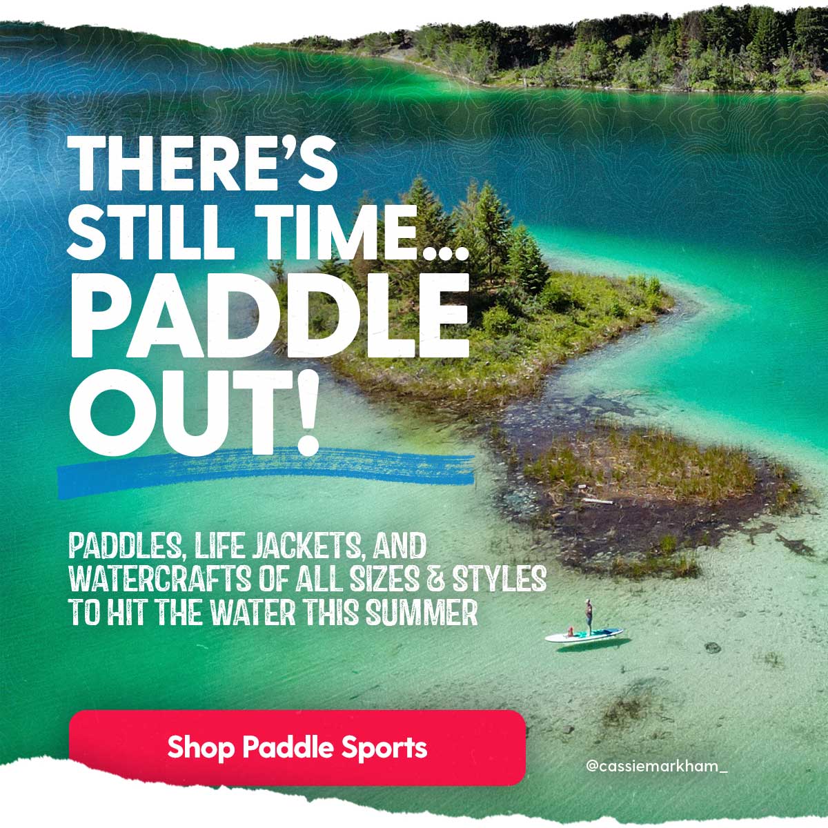 There's Still Time... Paddle Out!