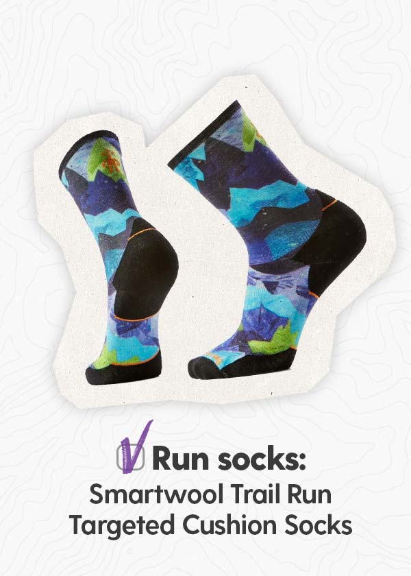 Run socks: Smartwool Trail Run Targeted Cushion Socks