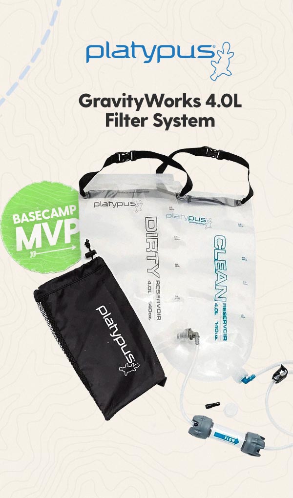 Platypus GravityWorks 4.0L Filter System (Basecamp MVP)