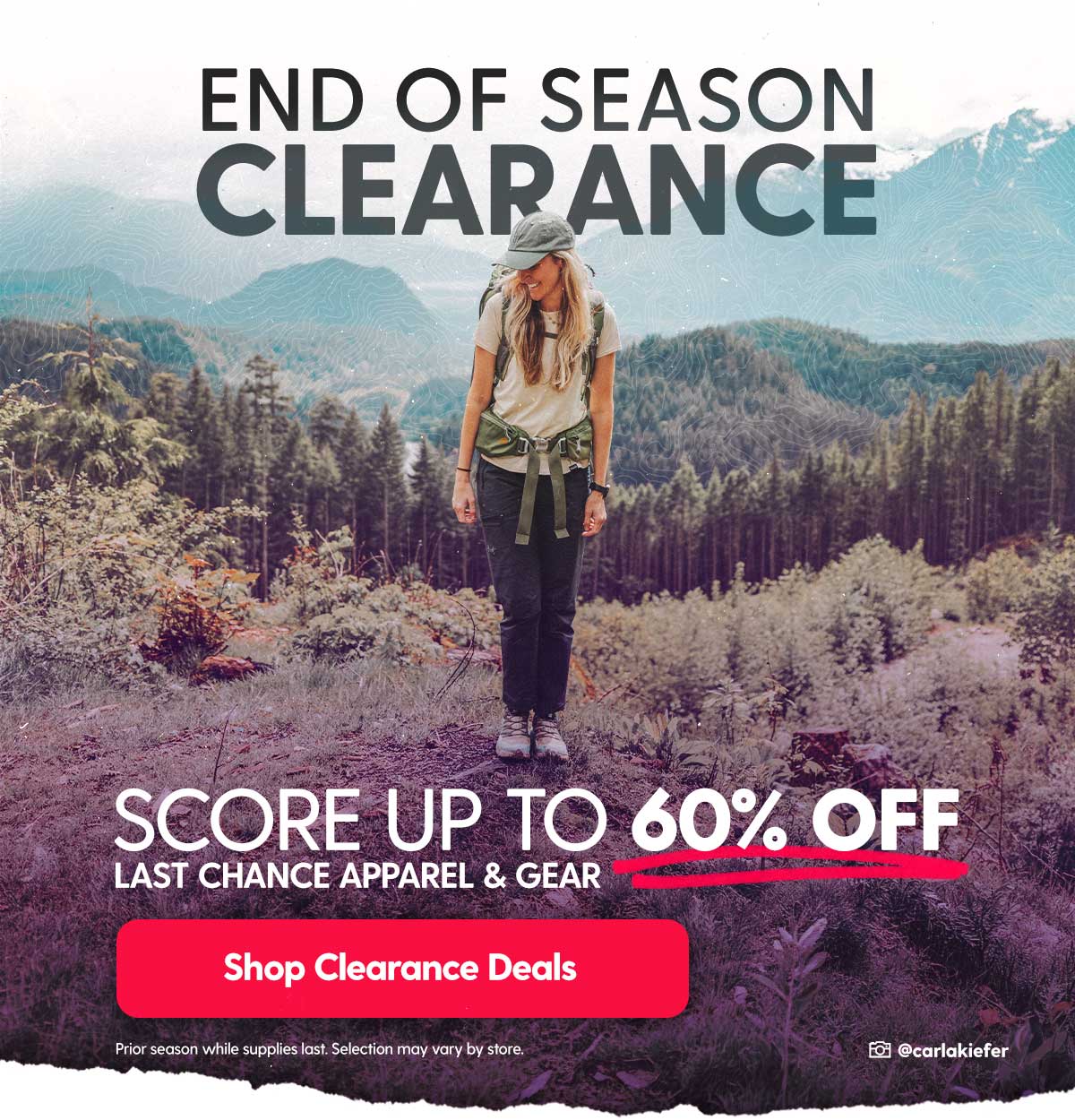 End of Season Summer Deals up to 60% Off