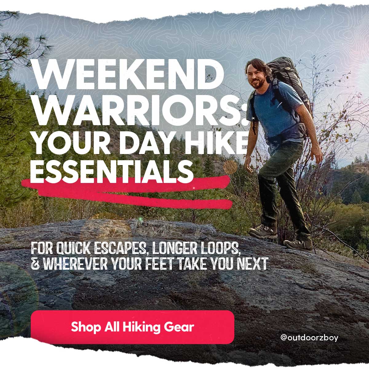 Weekend Warriors: Your Day Hike Essentials - Shop All Hiking Gear