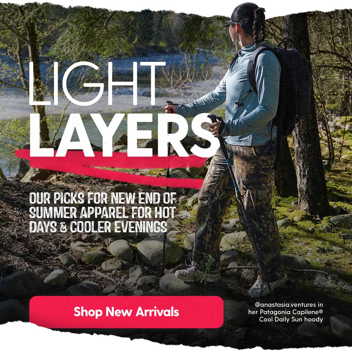 Light Layers for Cool Nights or Hot Summer Days