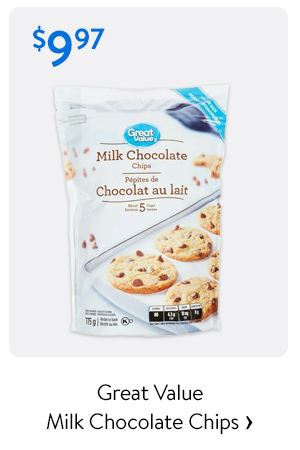 Great Value Milk Chocolate Chips