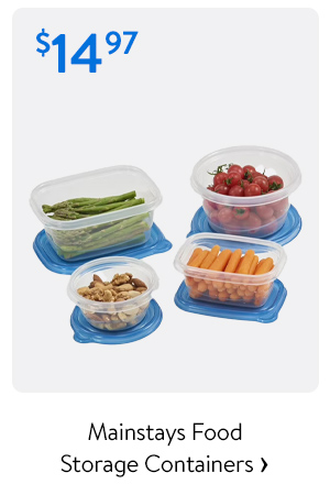 Mainstays Food Storage Containers