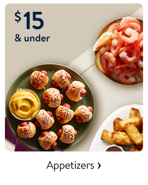 $15 & under - Appetizers