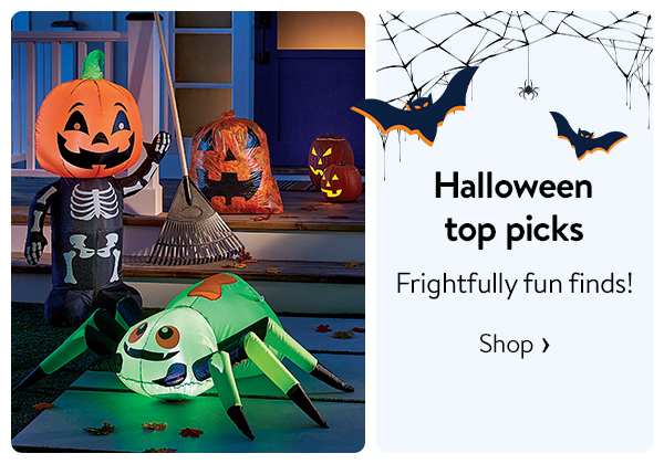 Halloween top picks - Frightfully fun finds!