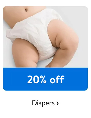 20% off - Diapers