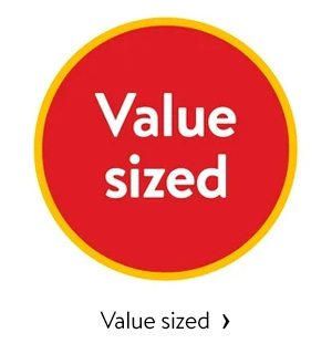 Value sized