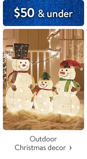 $50 & under - Outdoor Christmas decor