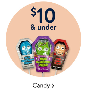 $10 & under - Candy