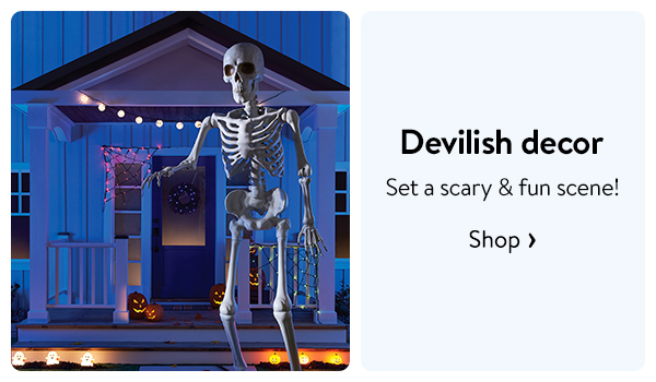 Devilish decor - Set a scary & fun scene!