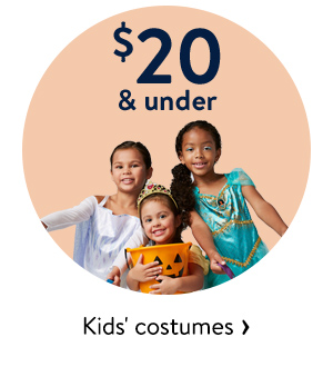 $20 & under - Kids' costumes