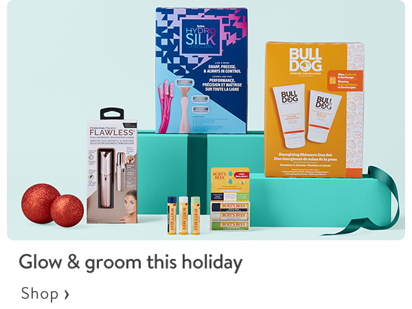 Glow & groom this holiday