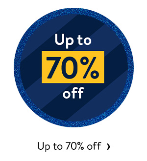 Up to 70% off