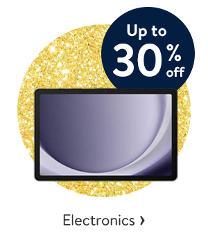 Up to 30% off - Electronics