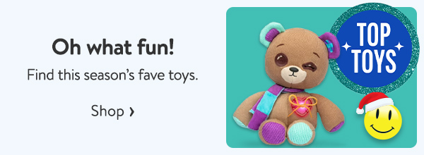 Top toys - Oh what fun! Find this season’s fave toys.