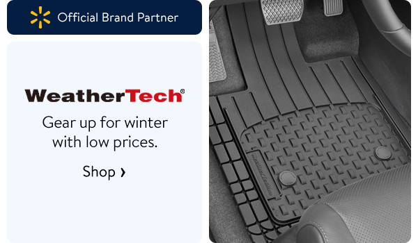 WeatherTech - Gear up for winter with low prices.