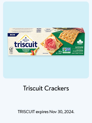 Triscuit Crackers - TRISCUIT expires Nov 30, 2024.