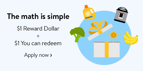 The math is simple - $1 Reward Dollar = $1 You can redeem - Apply now