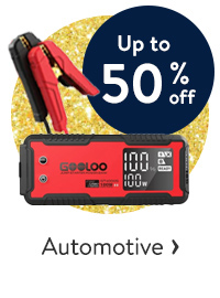 Up to 50% off - Automotive