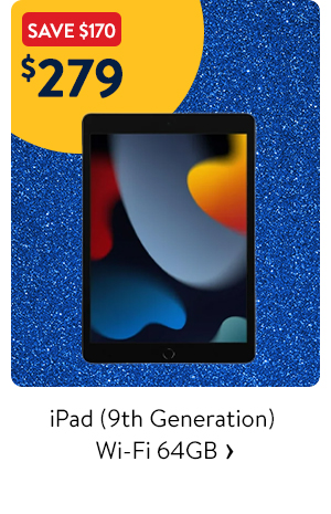 iPad (9th Generation) Wi-Fi 64GB