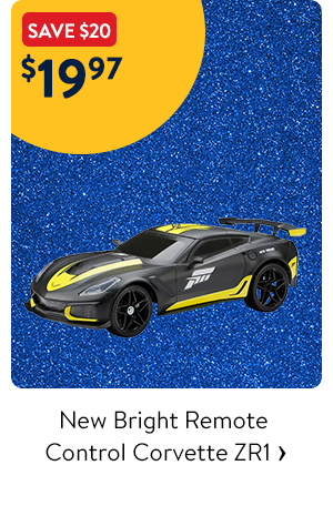 New Bright Remote Control Corvette ZR1