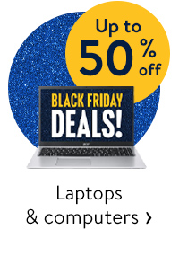 Up to 50% off - Laptops & computers