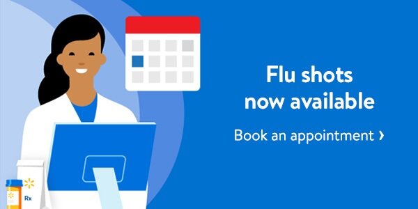 Flu shots now available - Book an appointment