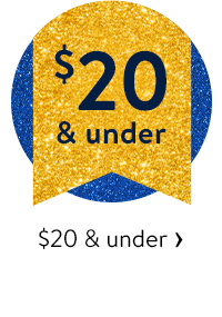 $20 & under