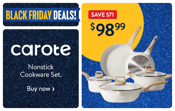 Carote - Nonstick Cookware Set.