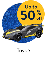 Up to 50% off - Toys