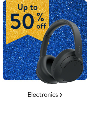 Up to 50% off - Electronics